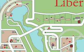 Фрагмент карты Либерти Сити